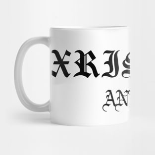 Xristos Anesti Christ Is Risen Gothic Mug